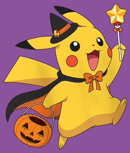 Vista 2 de Fifth Sun Pokemon Pikachu D Wizard - Camiseta de manga corta para niñas