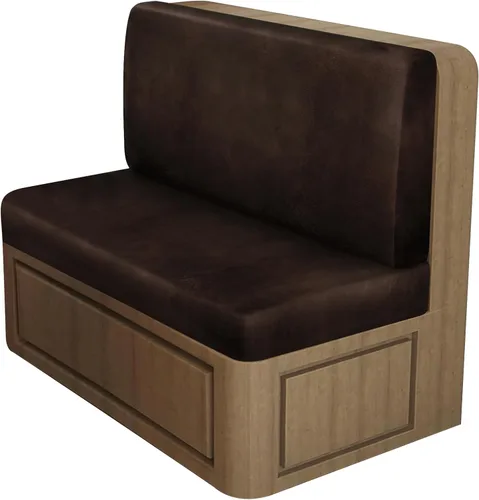 Vista 64 de ANARACHON Fundas de cojín elásticas con aspecto de cuero para caravana, fundas de cojín para asiento de cabina de caravana