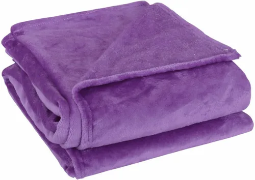 Vista 9 de uxcell Manta afelpada, suave, ligera, de microfibra, para cama o sofá