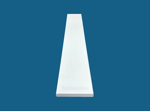 Vista 4 de Custom White Marble Shower Curb Top, Backsplash & Windowalféizar