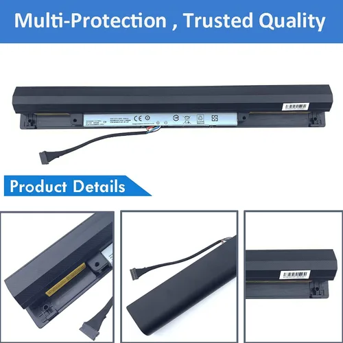 Vista 3 de Batería L15L4E01 L15L4A01 para Lenovo Ideapad 100-14IBD 100-15IBD 110-15ISK 110-17ACL 110-17IKB 300-15ABM 300-15IBR 300-15IBY 300-15IBY 300-15IBY