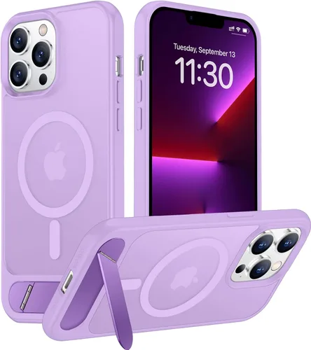 Vista 170 de Funda para iPhone 11 con compatibilidad magnética, [Soporte invisible incorporado][Compatible con MagSafe]