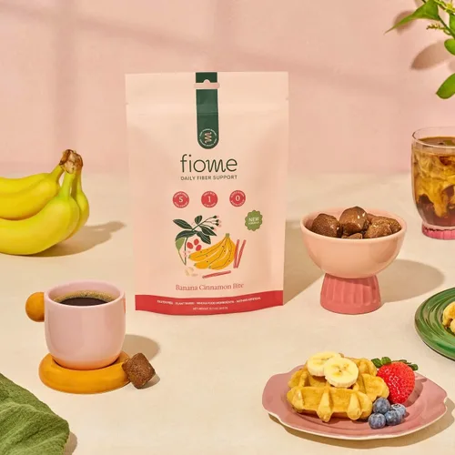 Vista 4 de Fiome Fiber Bites - Suplemento diario de fibra de 0.18 oz - Apoya la regularidad, la digestión y la salud intestinal - Todos los ingredientes