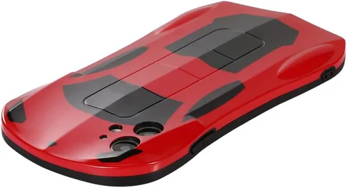 Vista 3 de Funda multicolor para Apple iPhone 15 14 13 12 11 Pro Max XR 8 7 Plus (rojo, para iPhone 15)