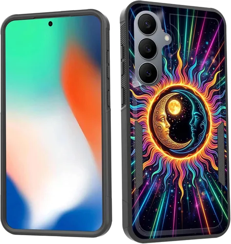 Vista 181 de Funda para Galaxy S26 FE, doble capa, protección contra caídas de grado militar de 10 pies, antideslizante, resistente a prueba de golpes, para Cruz