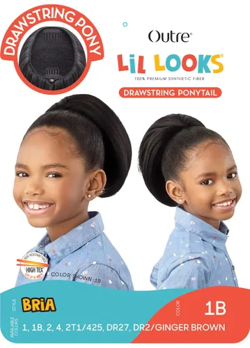 Vista 5 de Outre Lil Looks - Cola de caballo con cordón - BRIA (1)