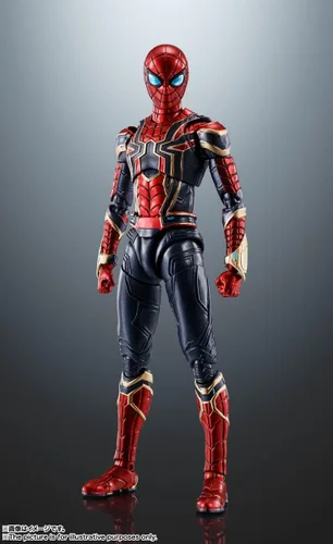 Vista 2 de TAMASHII NATIONS Spider Man: No Way Home Iron Spider Figura de acción