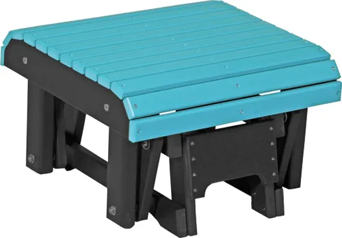 Vista 12 de LuxCraft Poly Glider - Reposapiés otomano (caoba antigua)