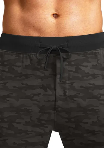 Vista 4 de G Gradual Pantalones deportivos para hombre con bolsillos con cremallera, elásticos, cónicos, pantalones deportivos para hombre, entrenamiento