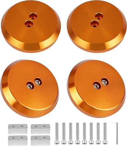 Vista 8 de Samman Corvette Jack Pucks - Adaptador de aluminio compatible con Chevrolet Corvette C5 C6 C7 C8, almohadillas de elevación sin enjuague compatibles