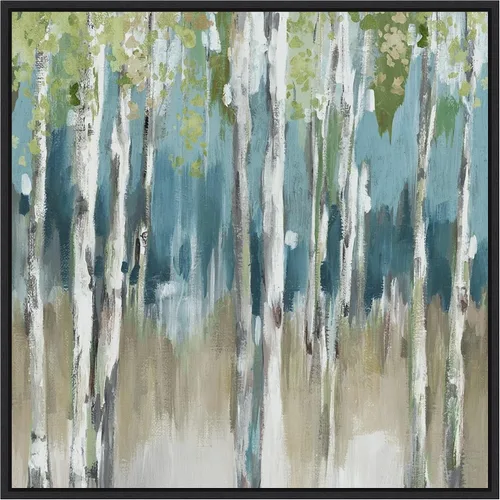 Vista 7 de Amanti Art Lienzo enmarcado para pared, 16 x 16 pulgadas, Lost Within by Lera, lienzo enmarcado para pared, obras de arte de paisajes, decoración