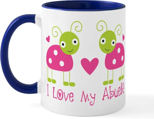 Vista 6 de CafePress Taza de café de cerámica Number One Abuelo de 11 oz (11.0 fl oz)