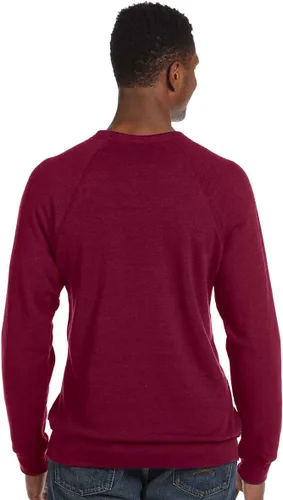 Vista 11 de Bella Canvas Sudadera de forro polar de esponja con cuello redondo (3901), Gris oscuro (Dark Grey Marble Fleck), M