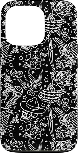 Vista 10 de Funda de arte de tatuaje tradicional americano para iPhone 17