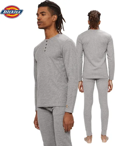Vista 2 de Dickies Conjunto de ropa interior térmica Long Johns para hombre, 2 piezas de capa base para clima frío para hombre