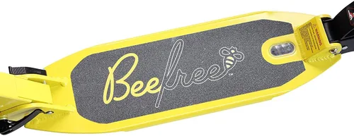 Vista 11 de Bee Free Patinete para niños, adolescentes y adultos, manubrio ajustable, construcción plegable, freno de pie trasero, suspensión antigolpes