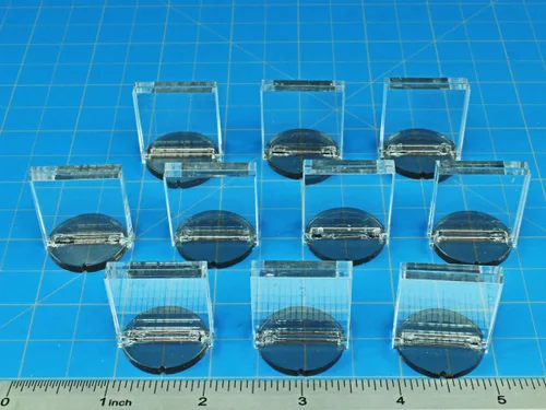 Vista 2 de LITKO Soporte de figura de papel Soporte para tarjetas de juego Bases de papel en miniatura para mostrador