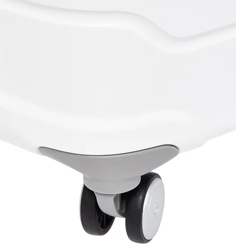 Vista 5 de Samsonite Freeform Maleta rígida, expandible con ruedas dobles giratorias, Blanco
