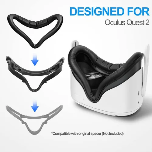 Vista 2 de SUPERUS Cable de interfaz facial y enlace (USB C a USB C de 10 pies a USB C) para Quest 2, accesorios de realidad virtual compatibles con OculusMeta