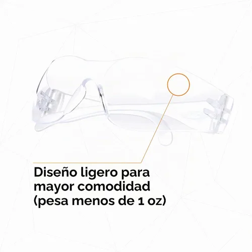 Vista 7 de 3M Virtua gafas de protección, varios colores, N/A, Transparente, 100