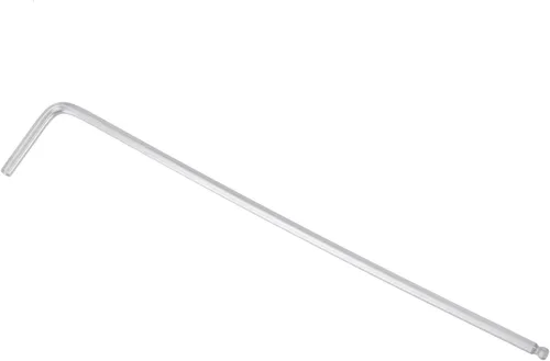 Vista 7 de uxcell Llave hexagonal de extremo de bola de 1/4", herramienta de reparación de brazo largo en forma de L 40Cr, tamaños SAE