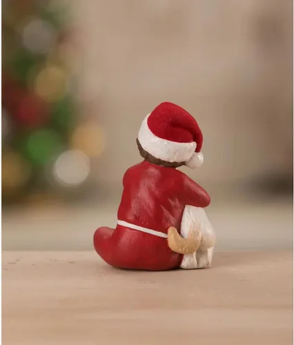 Vista 2 de Bethany Lowe Sorpresa de cachorro navideño de Delaney
