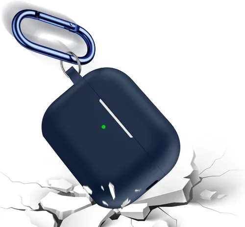 Vista 4 de Sahara - Venture Series - Funda de silicona para AirPods Pro (2ª generación), azul medianoche (HP00051)
