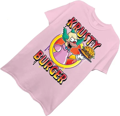 Vista 4 de The Simpsons Camiseta clásica de Bart Simpson Homer, Bart, Lisa para hombre