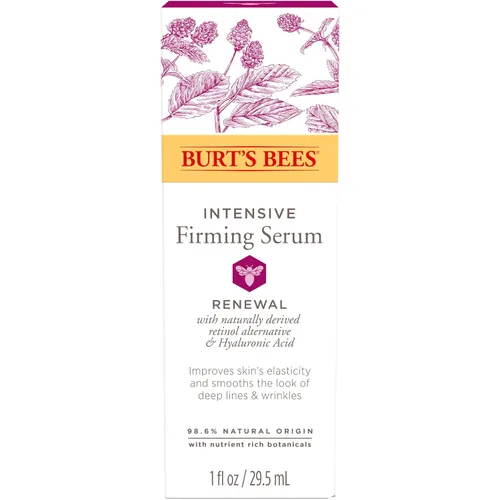 Vista 10 de Burt's Bees - Suero facial alternativo al retinol, cuidado facial con ácido hialurónico, cuidado intensivo de la piel reafirmante, 1 onza