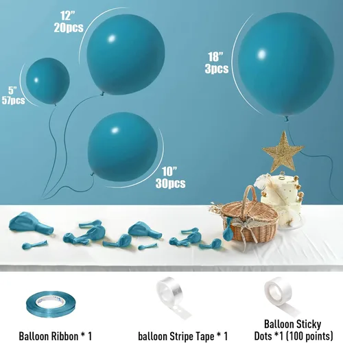 Vista 353 de Globos negros