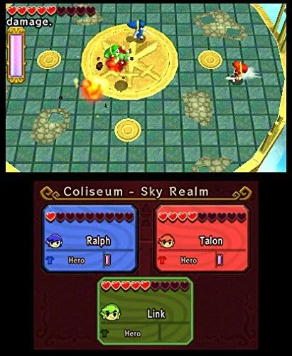 Vista 4 de The Legend of Zelda TriForce Heroes - 3DS