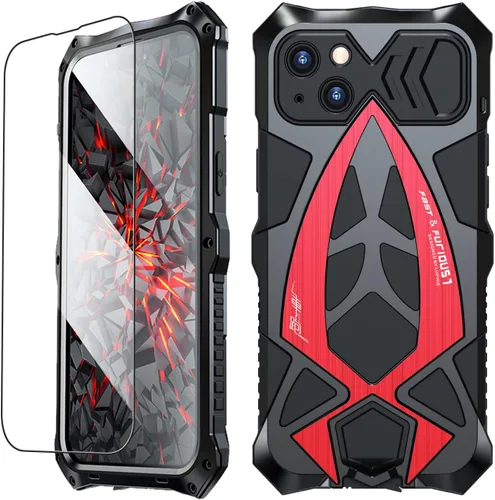 Vista 11 de Armor - Funda de teléfono para iPhone 14 de grado militar, probada en caídas 360°, cubierta de protección de cuerpo completo, resistente híbrido