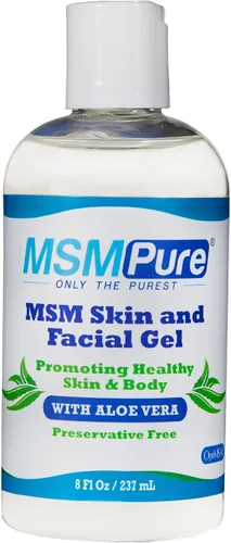 Vista 6 de KALA HEALTH MSMPure MSM Cápsulas 250 unidades y MSM Gel con Aloe Orgánico 8oz Bundle