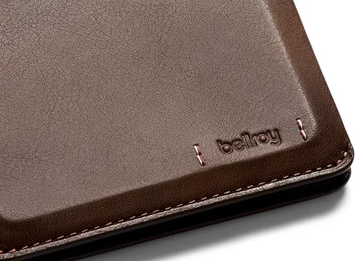 Vista 4 de Bellroy Manga delgada - Edición premium billetera delgada de cuero madera oscura Cartera delgada