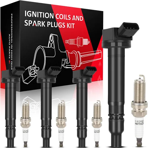 Vista 49 de SCITOO Paquete de bobinas de encendido para Pontiac Montana 3.4L 1999-2005 para Grand Prix 3.8L 1997-2008 para Oldsmobile Alero 3.4L 1999-2004