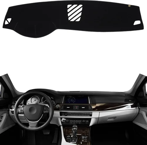 Vista 28 de TUCAREST Funda para salpicadero Compatible con Ch-Evy Silverado 1500/2500 HD/ 3500 HD 2019 2020 2021 2022 2023, GM-C Sierra 1500/2500 HD/ 3500 HD