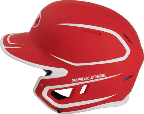 Vista 6 de Rawlings Casco de bateo de béisbol MACH Mate de dos tonos Tamaños JR y SR Varios