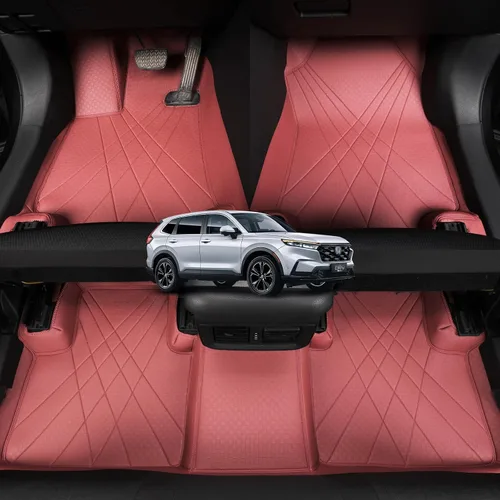 Vista 8 de EKR Alfombras personalizadas para Honda CRV 2012-2016, alfombrilla de lujo para el suelo del automóvil de la fila delantera y segunda fila