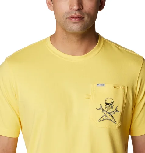 Vista 4 de Columbia Camiseta PFG Icon con bolsillo para hombre