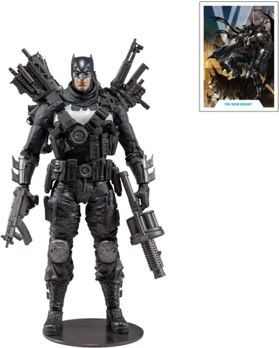 Vista 2 de McFarlane Toys DC Multiverse Dark Nights: Metal The Grim Knight - Figura de acción de 7 pulgadas, multicolor (15412-2)