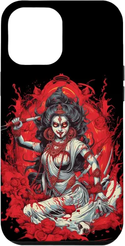 Vista 25 de iPhone 16 Kali Goddess of Death, Time and Doomsday Hindu God Occult Case