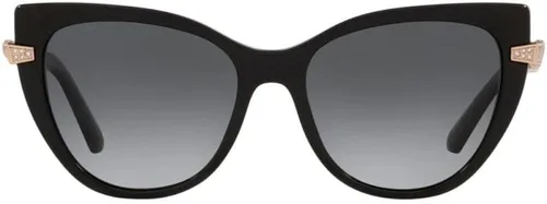 Vista 2 de Bvlgari BV 8236B - Lentes de sol para mujer, color negro y gris, 5517140, Negro