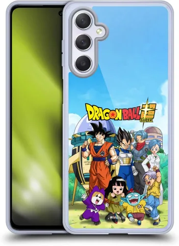 Vista 92 de Head Case Designs Funda de gel con licencia oficial de Dragon Ball Super Group Future Trunks Arc Characters [protección de grado militar] compatible