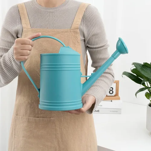 Vista 6 de Regadera para plantas de interior, regadera de flores, regadera de plástico para plantas, regadera de interior con cabezal de aspersor de 68 onzas