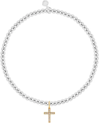 Vista 2 de KATIE LOXTON A Little Faith - Pulsera elástica ajustable para mujer