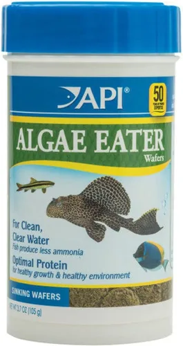 Vista 6 de API Obleas de algas para peces comedores de algas. Envase de 181 g