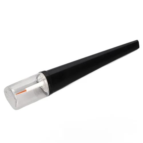 Vista 7 de 10 mini tubos de rímel transparentes vacíos de 0.17 onzas líquidas, mini plástico vacío transparente, contenedor de cosméticos de bricolaje que