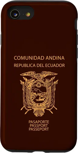 Vista 9 de Funda para iPhone 12 Pro Max Ecuador, pasaporte de Ecuador, bandera de Ecuador