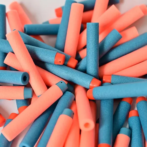Vista 6 de Paquete de recambio de 500 dardos de espuma compatibles con Nerf N-Strike Elite y Elite 2.0 para todos los lanzadores que utilizan dardos Elite