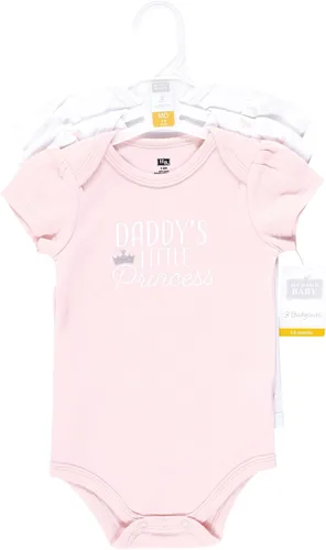 Vista 449 de Hudson Baby baby-girls Cotton Bodysuits 3-pack